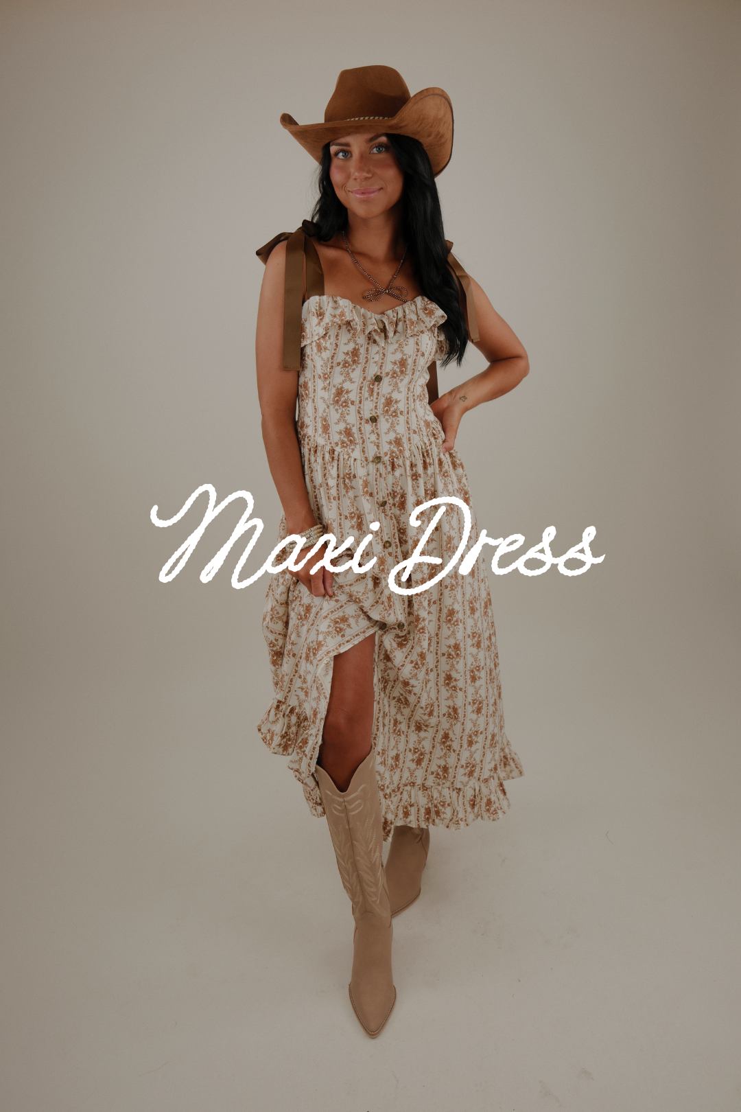 Maxi Dress  Cowgirl Society & Co