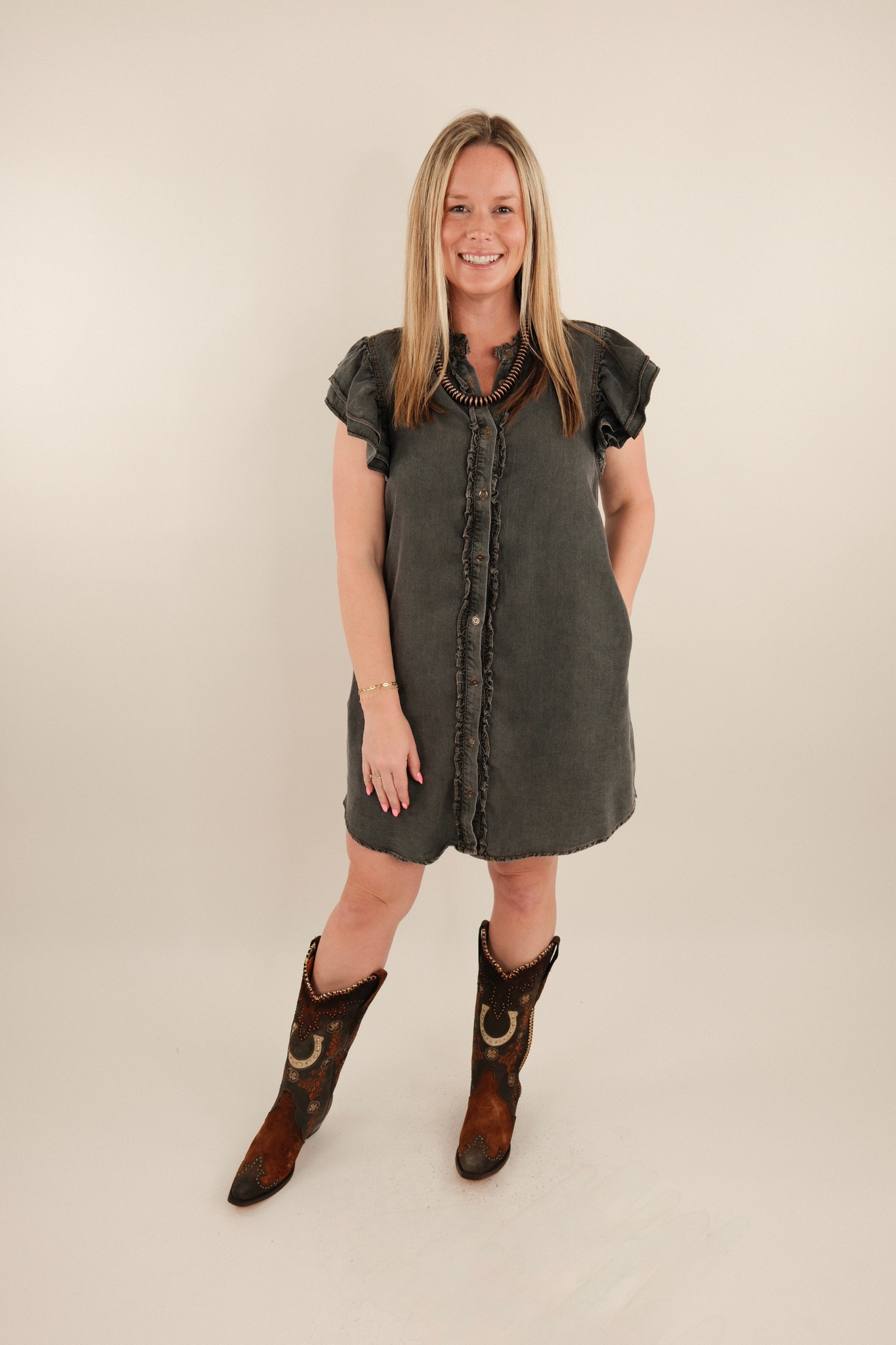 Midnight Rodeo Dress Large