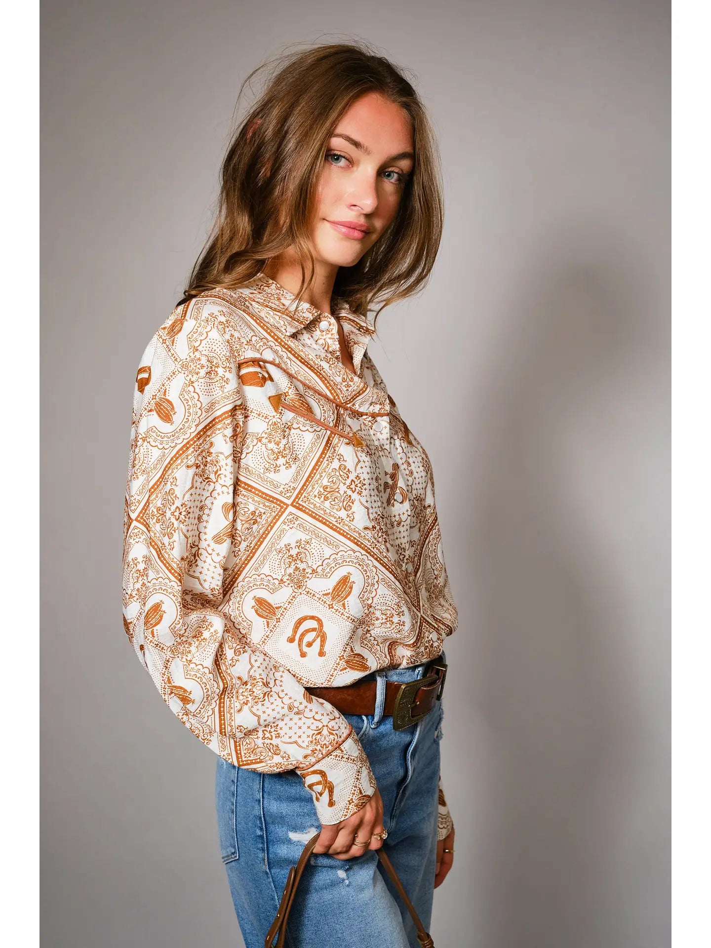 Desert Bandana Blouse