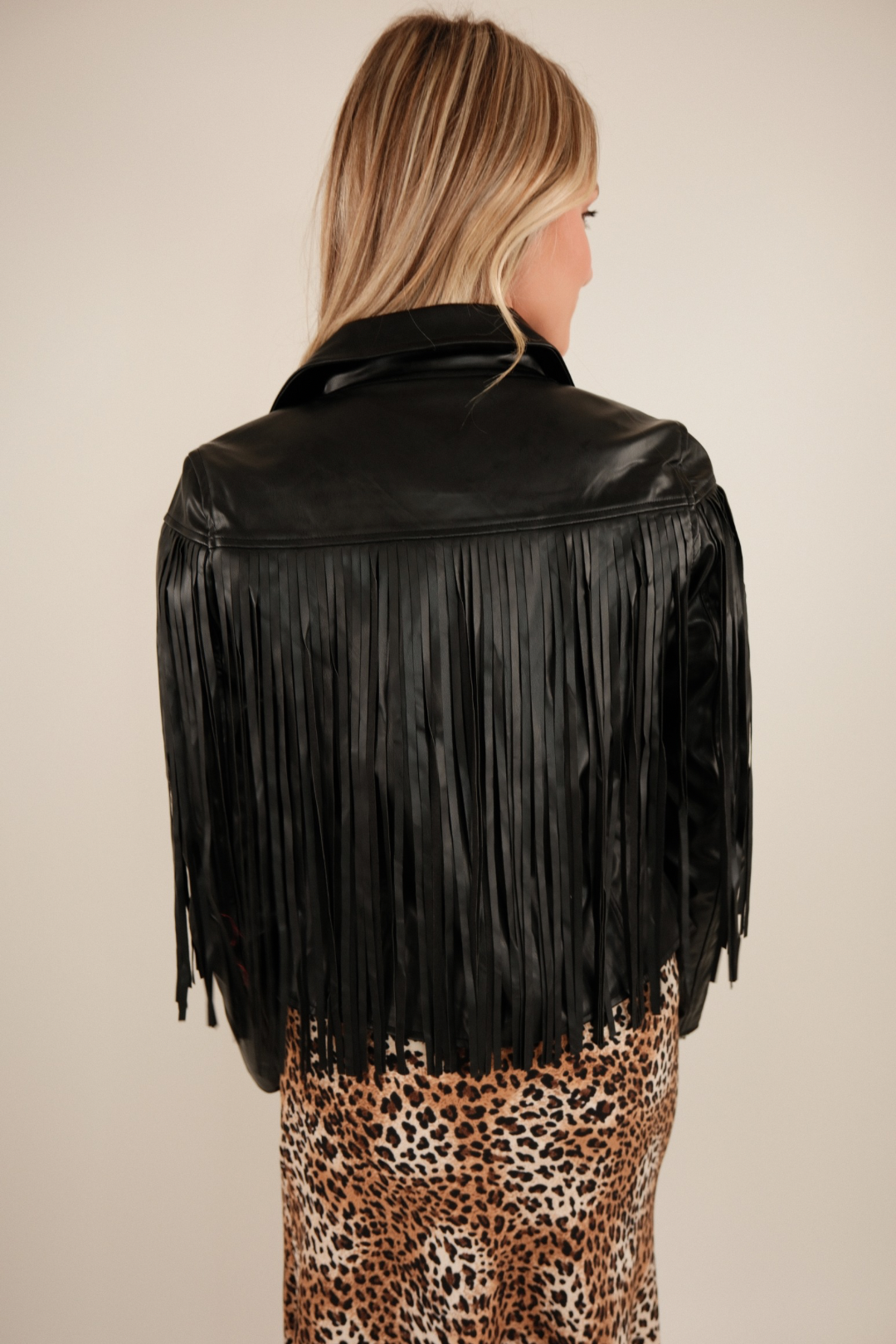 Rodeo Rebel Fringe Moto Jacket