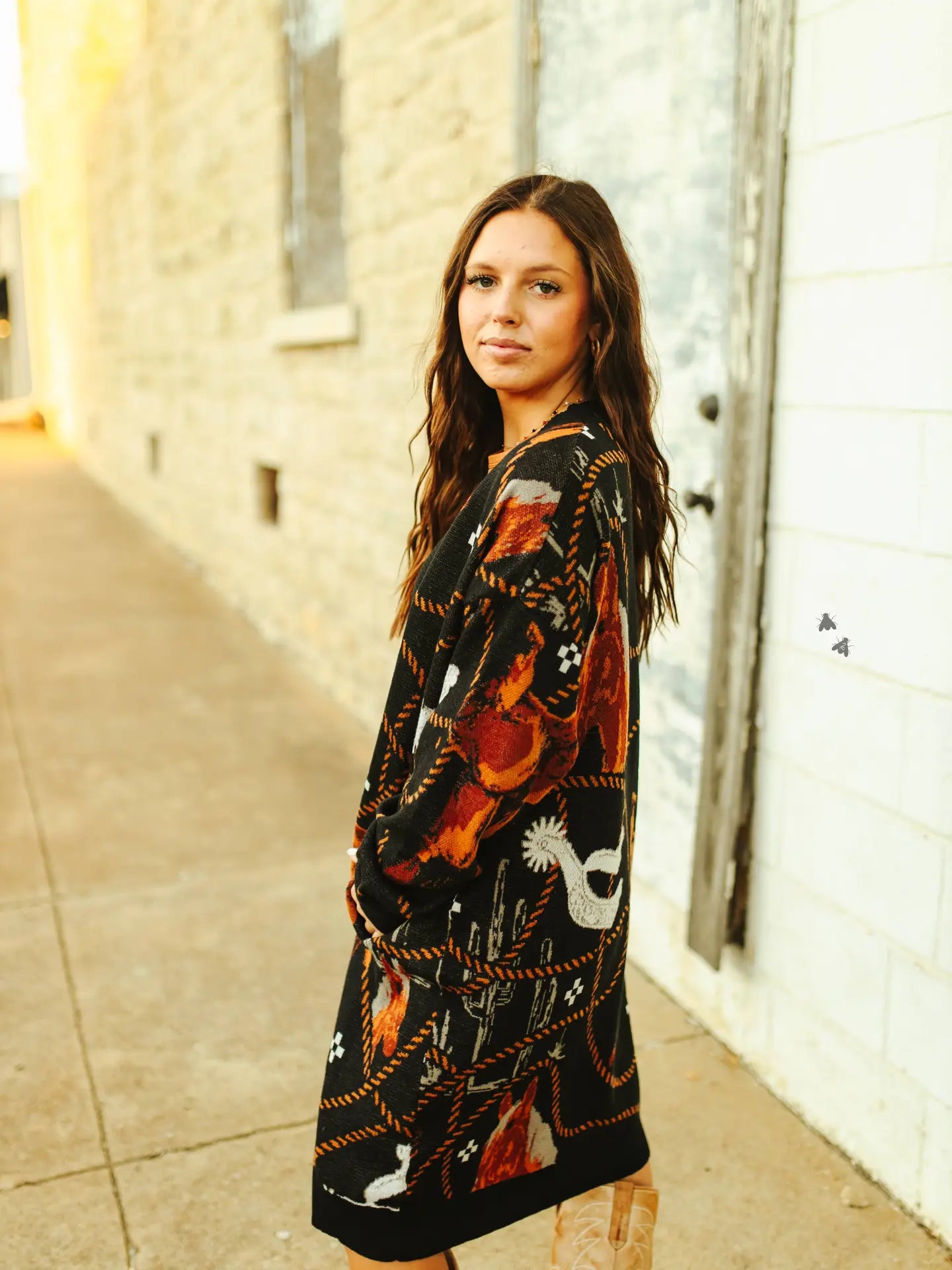 Frontier Trails Open Front Cardigan