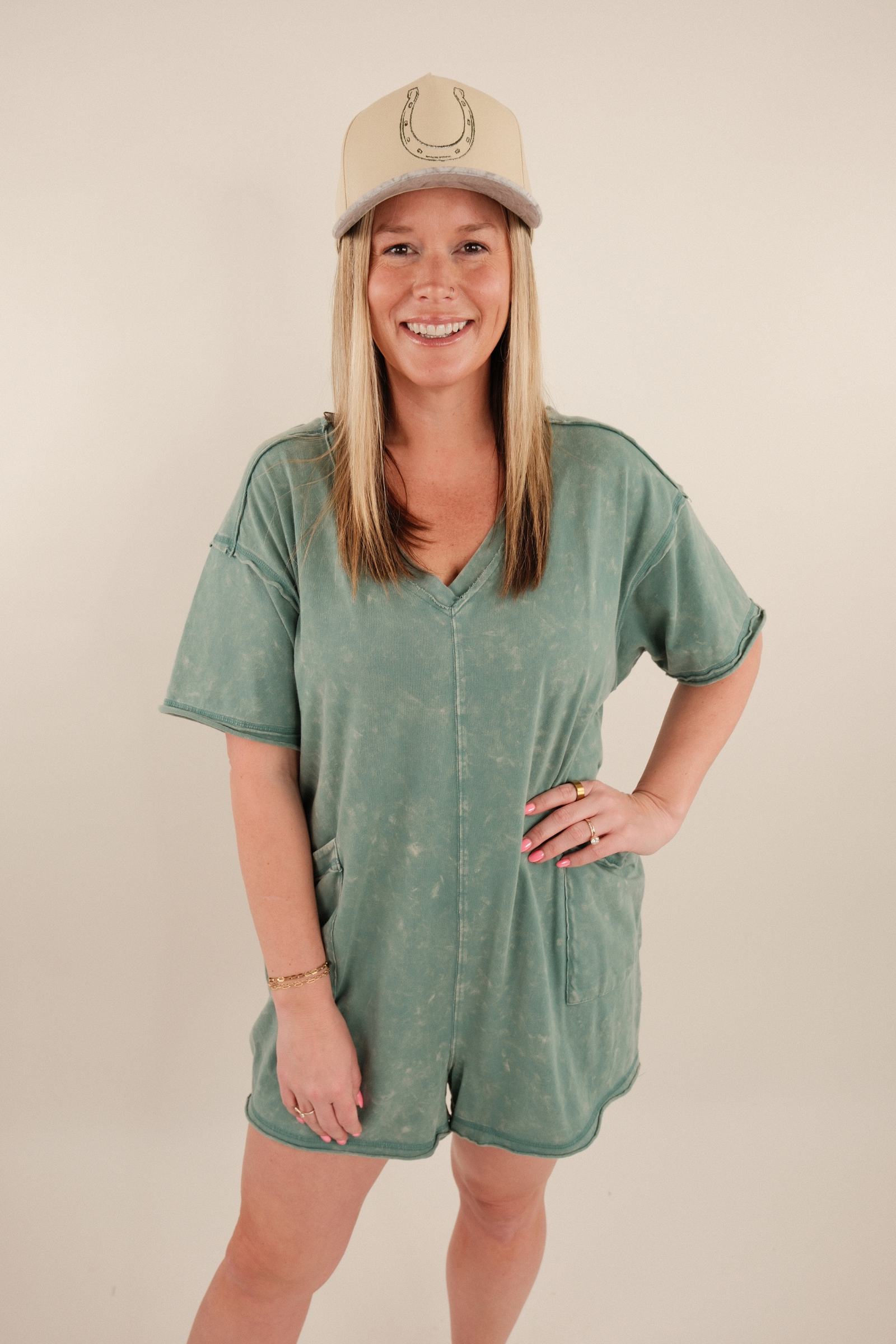 Wild West Mineral Wash Romper