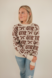 Cowgirl’s Lucky Day Knit Sweater