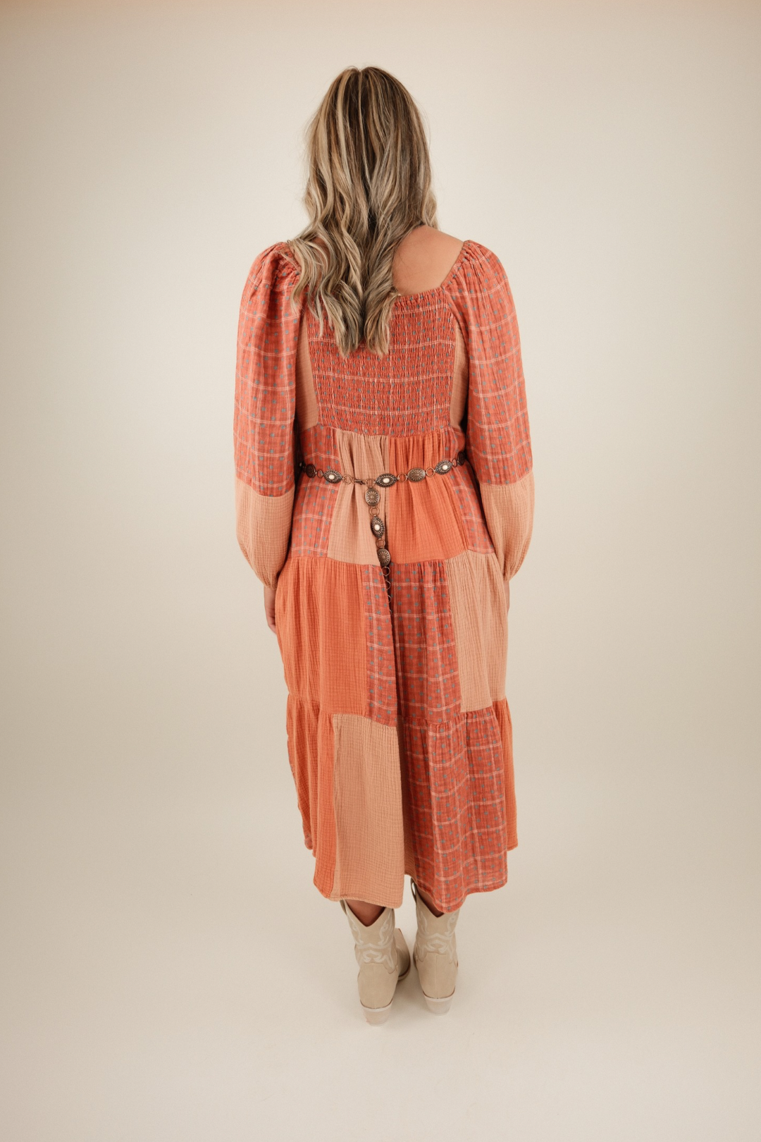 Sundance Patchwork Maxi Dress