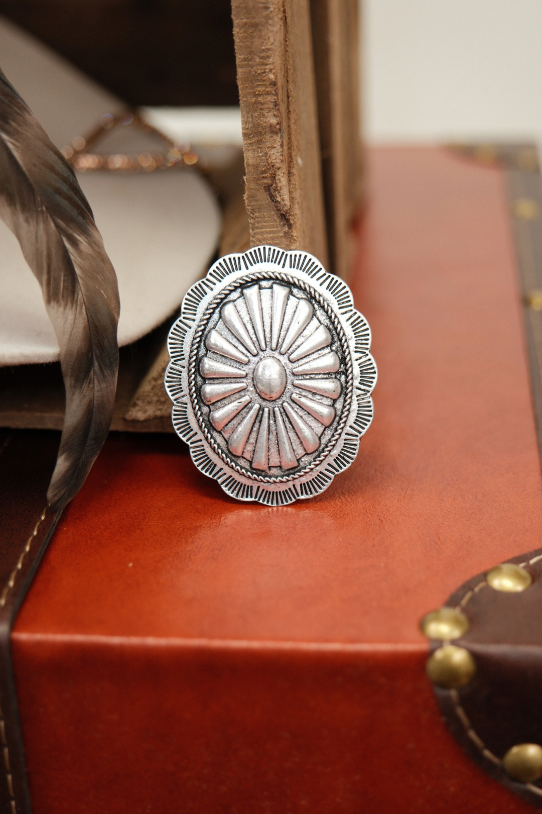 Prairie Rose Brooch