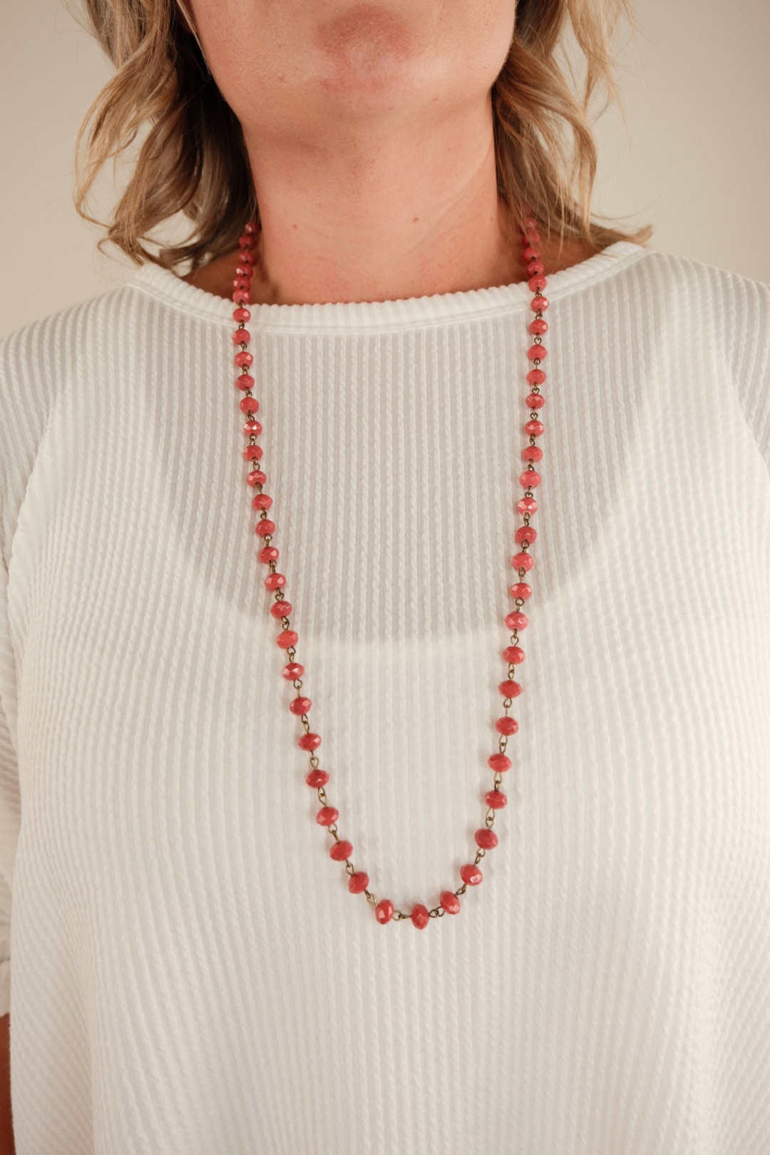 Starlight Strand Necklace - Rose & Gold