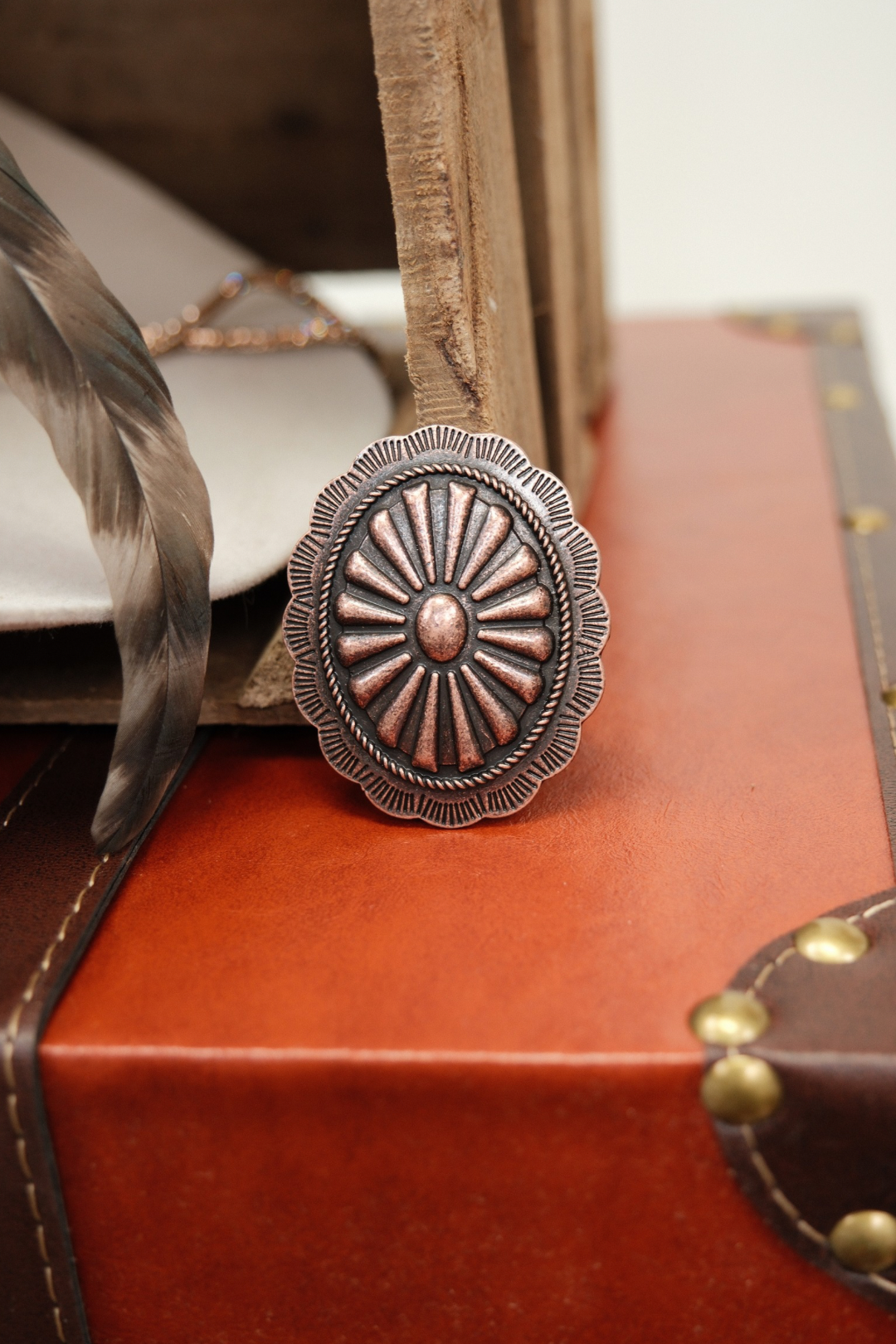 Prairie Rose Brooch