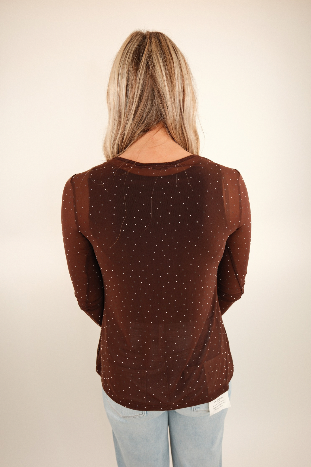 Star Shine Rodeo Mesh Top