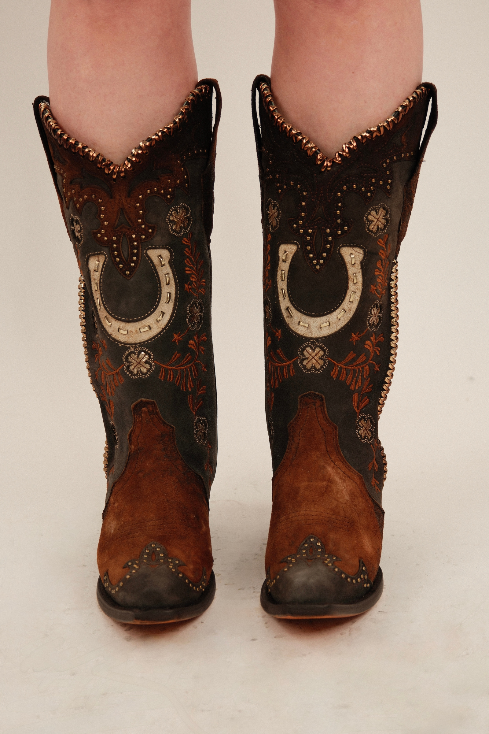 Silver Clover Heirloom Western Boot