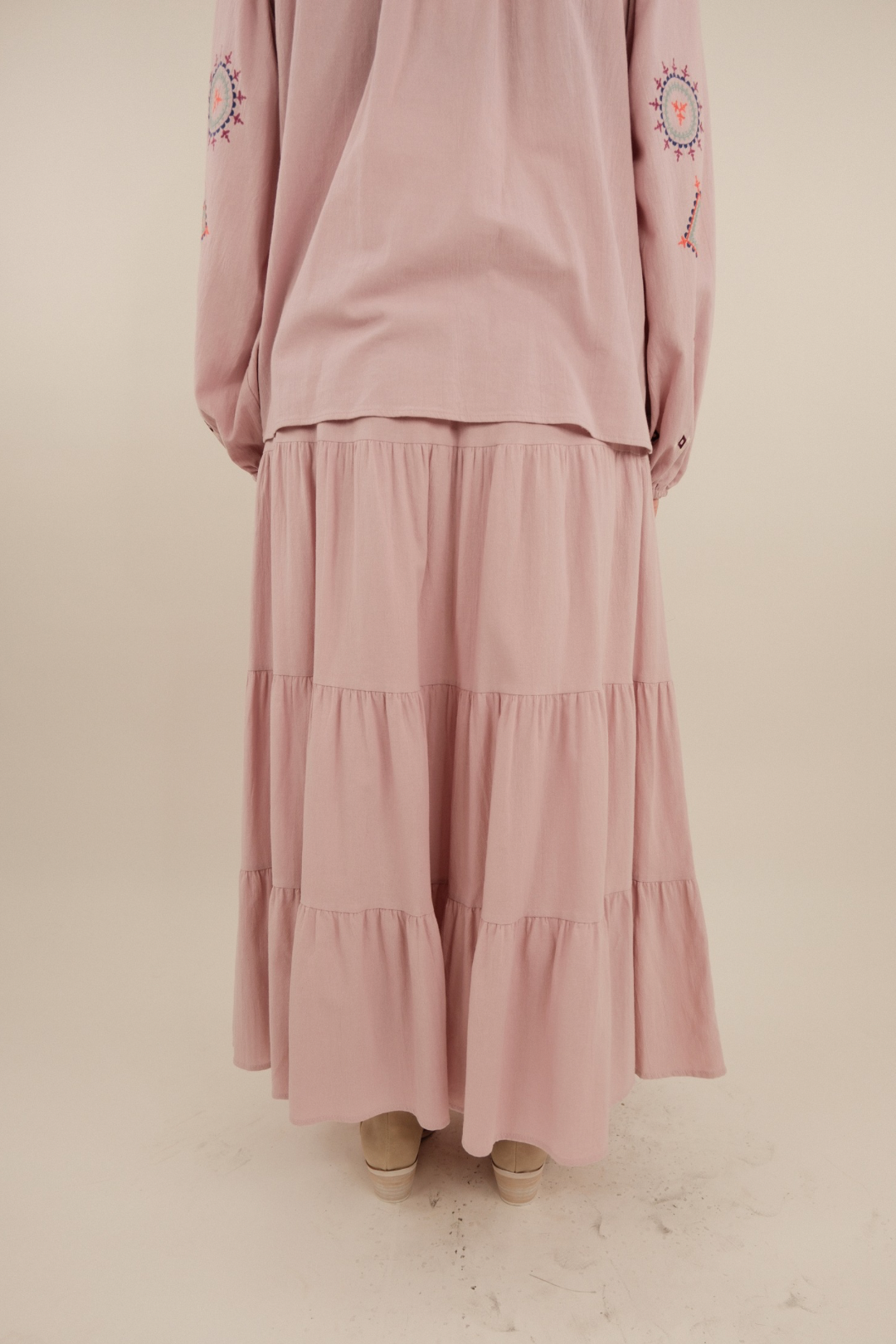 Wild Iris Maxi Skirt