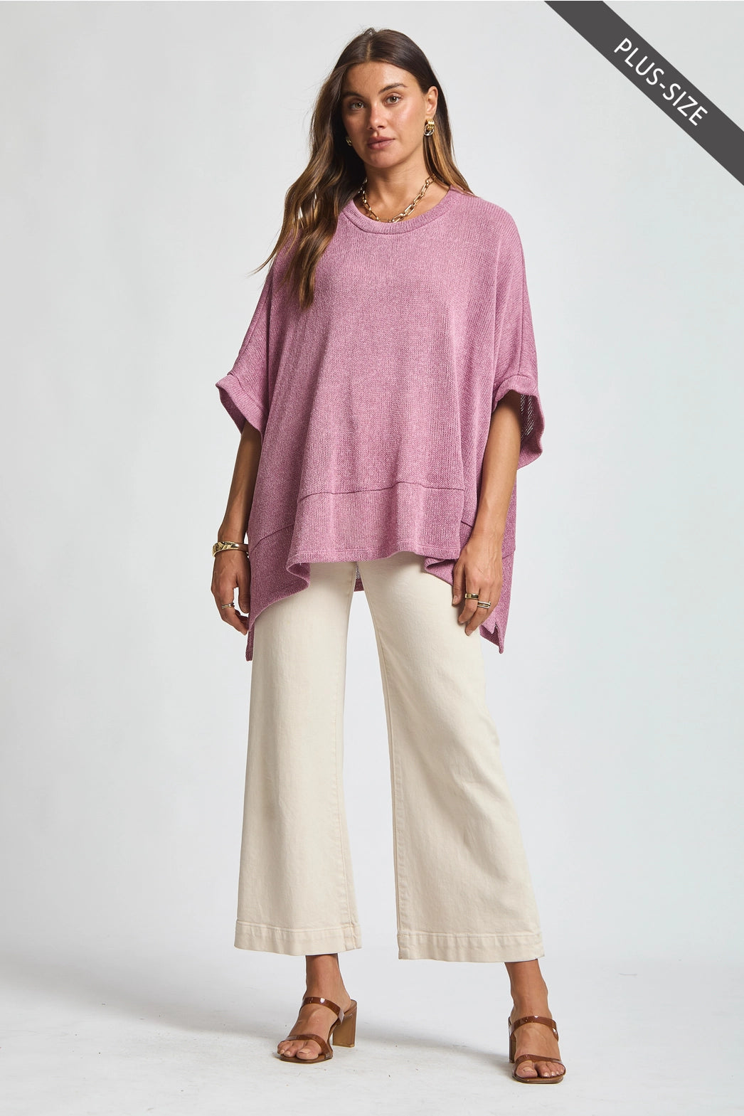 Prairie Breeze Travel Knit Poncho