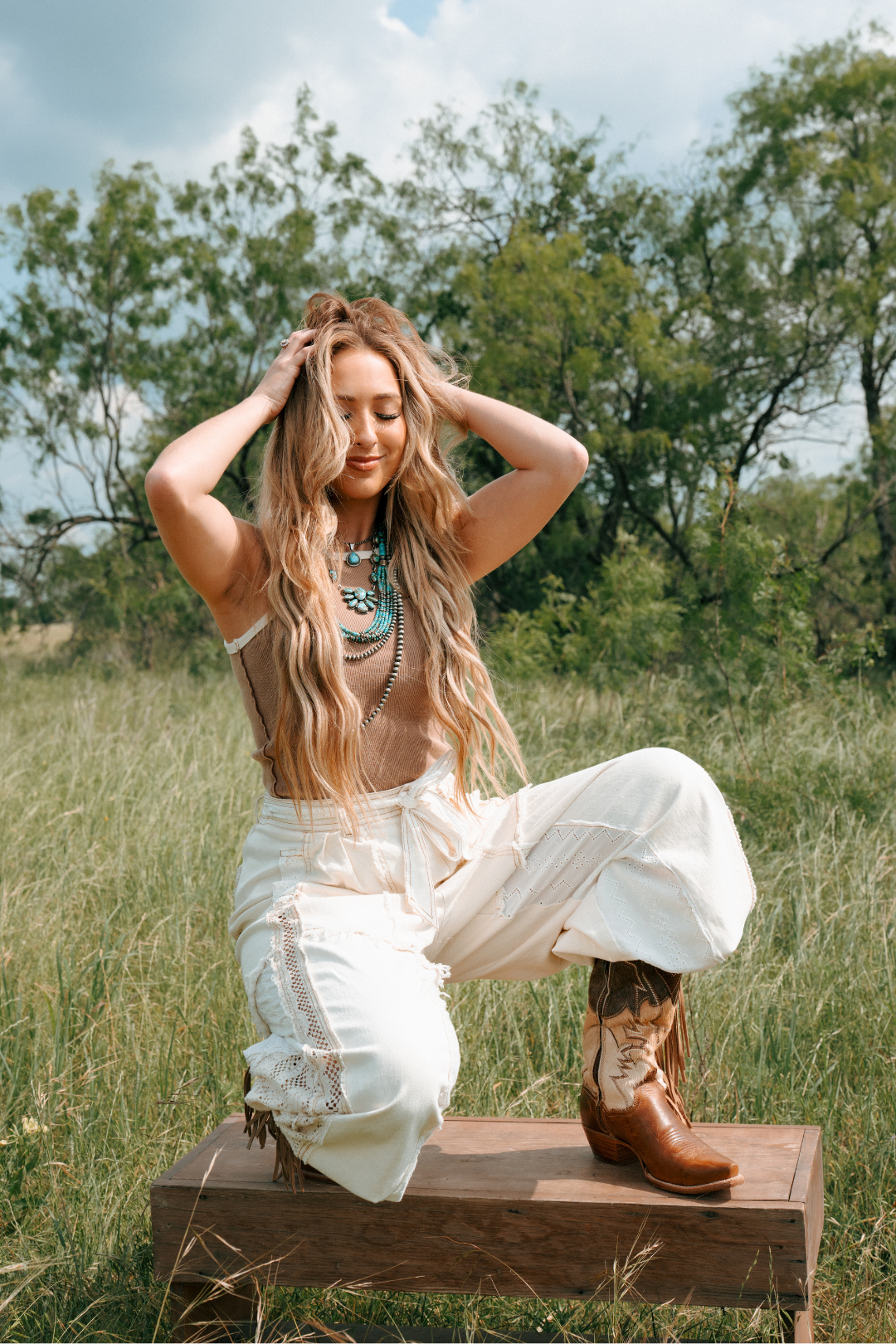 Sundance Lace Joggers