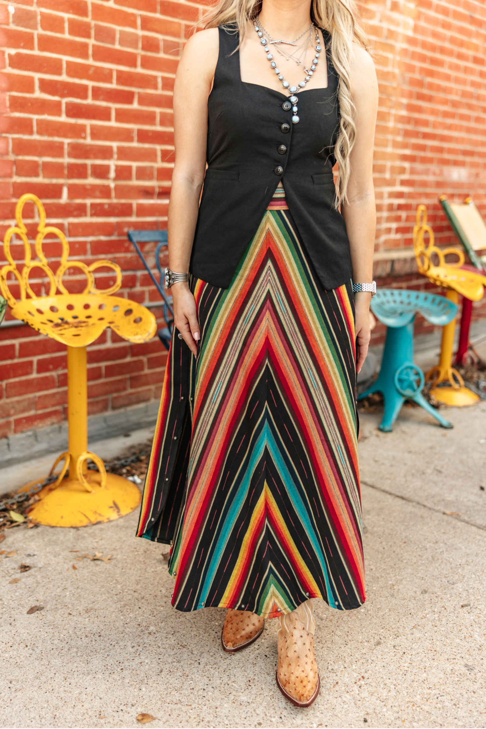 Rio Grande Studded Skirt