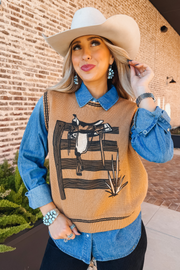 Frontier Saddle Knit Vest