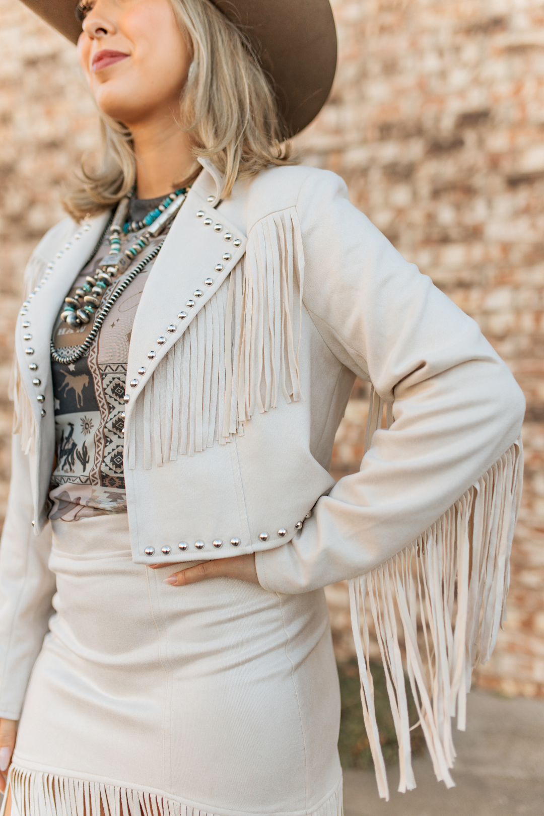 Ivory Outlaw Jacket