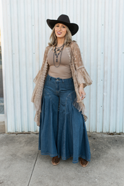 All Star Nude Lace Duster