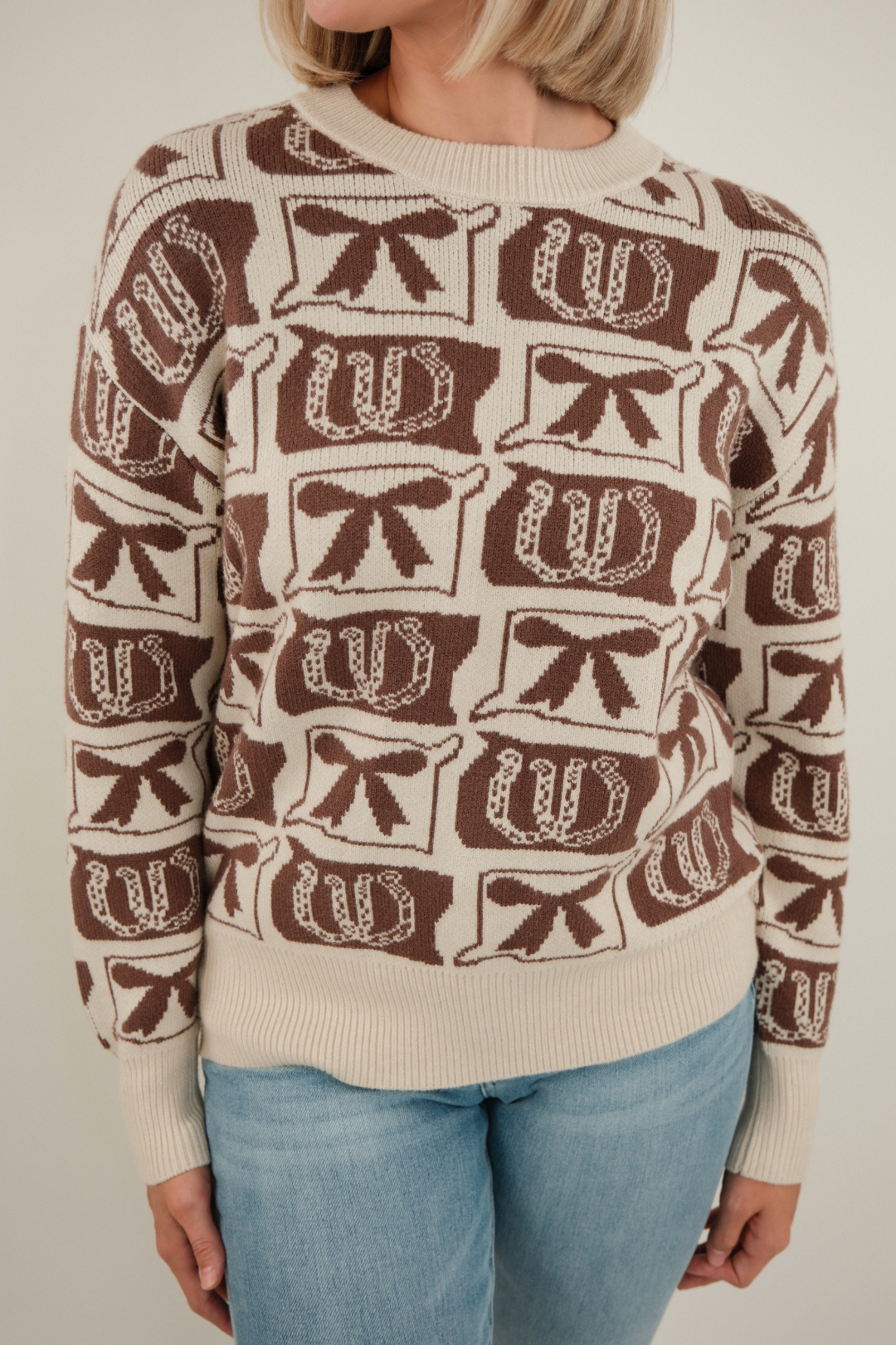 Cowgirl’s Lucky Day Knit Sweater