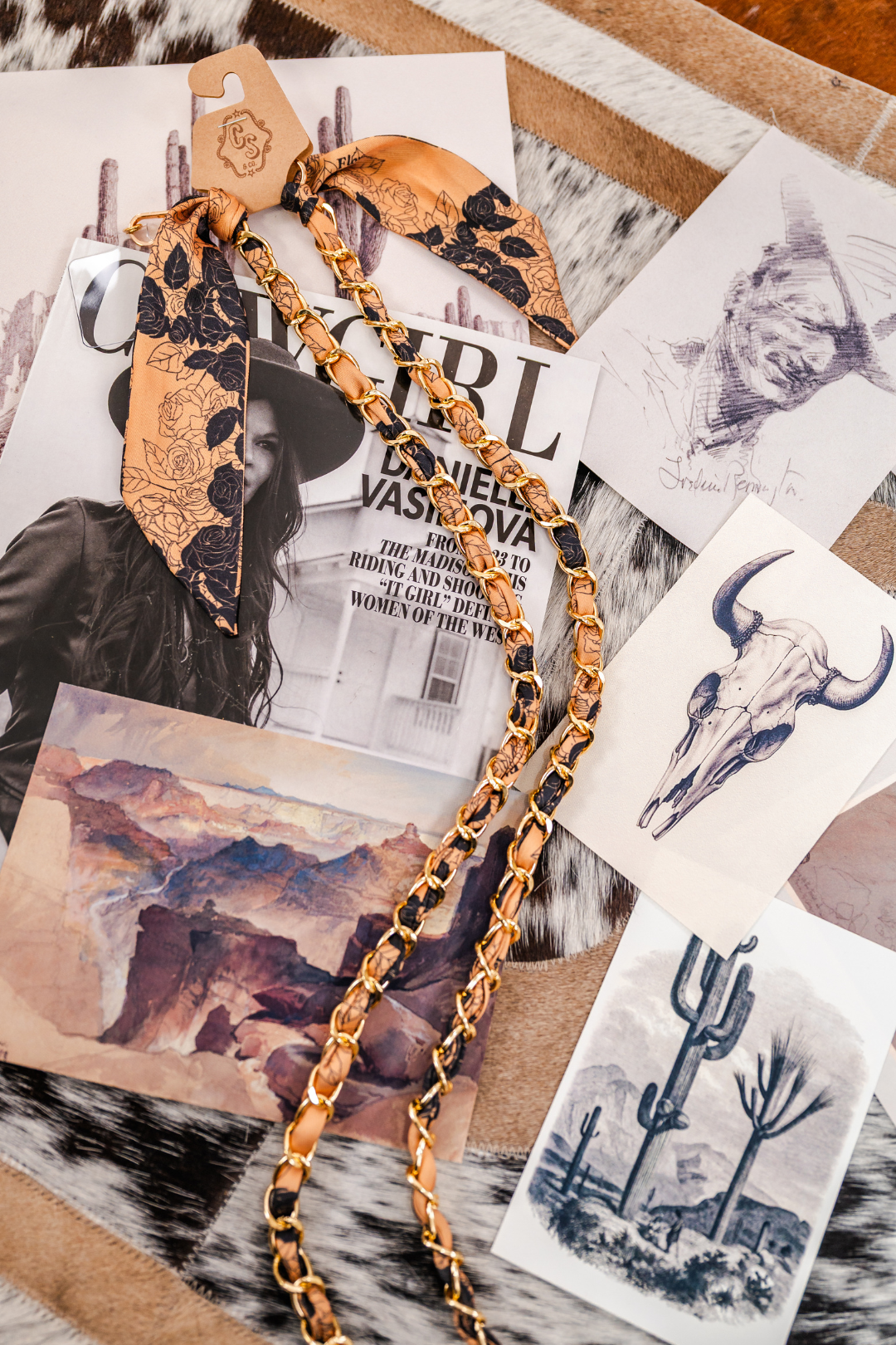 Rodeo Luxe Long Phone Chain — 46” Edition