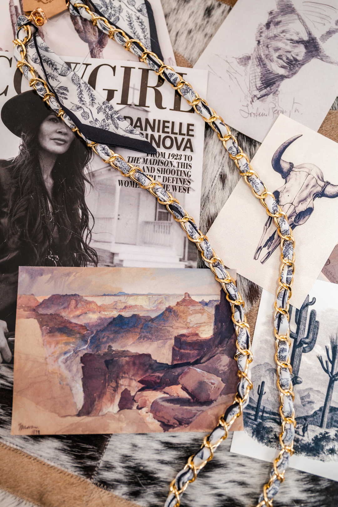 Rodeo Luxe Long Phone Chain — 46” Edition