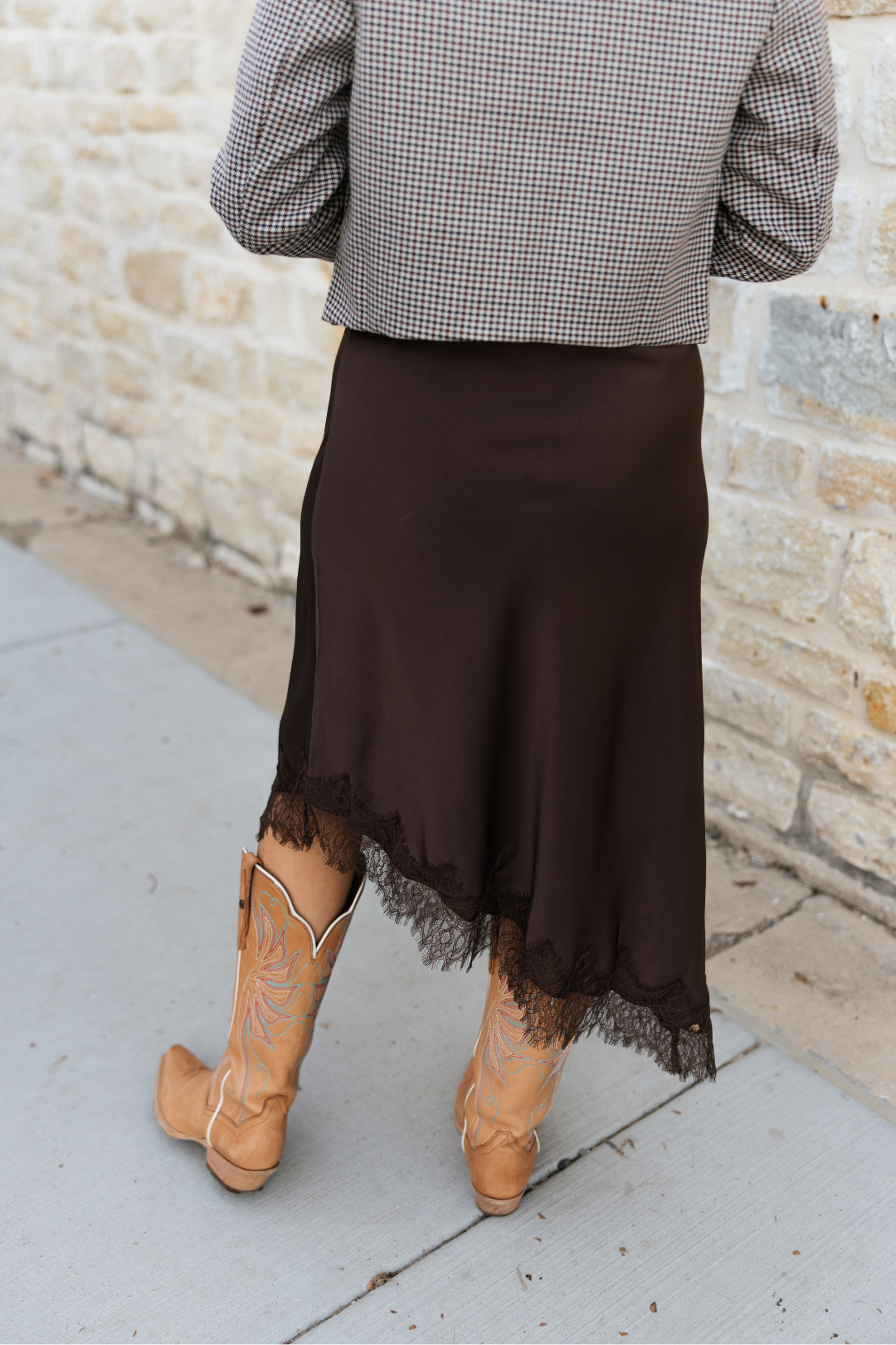 Chocolate & Lace Skirt