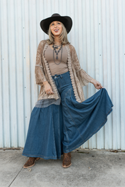 Center Stage Wide Leg Jeans