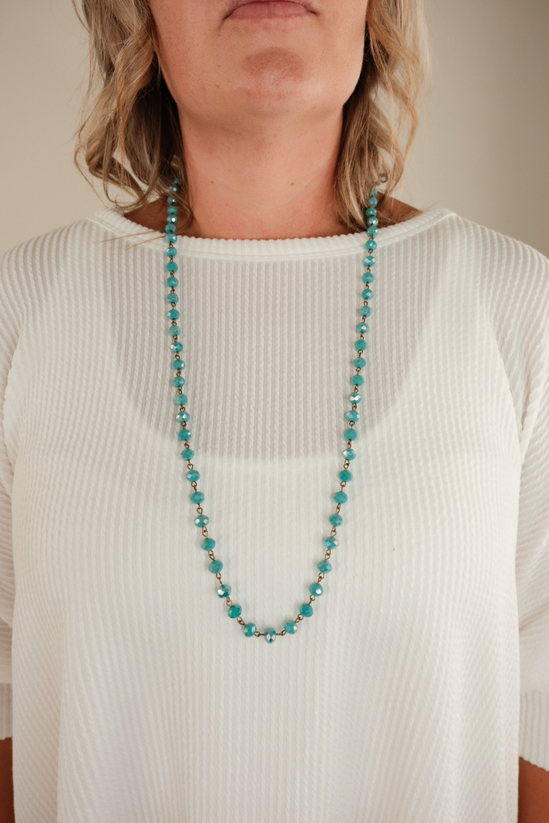 Starlight Strand Necklace - Blue & Gold