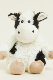 Black & White Cow Warmies Plush Junior