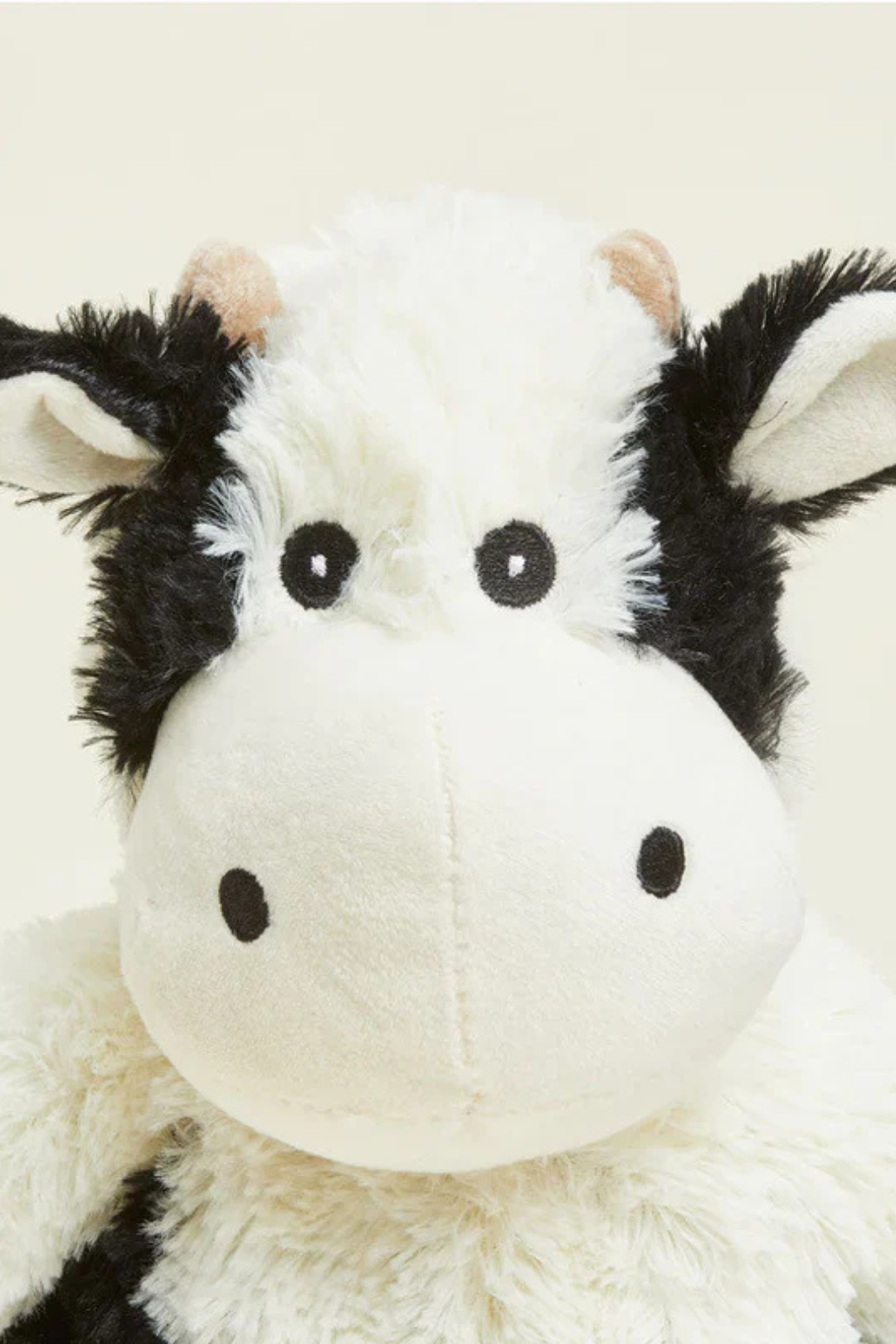 Black & White Cow Warmies Plush Junior