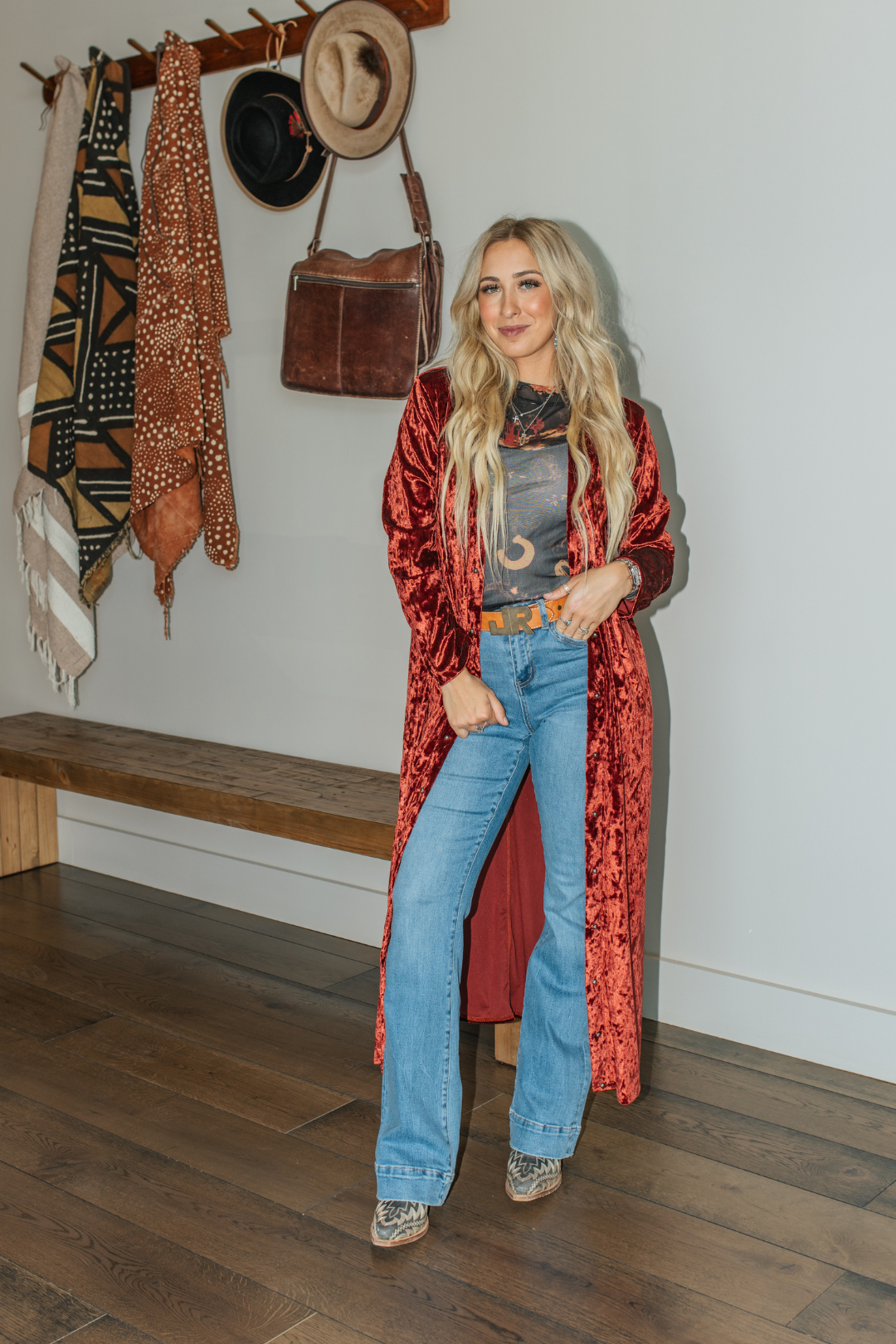 Santa Fe Velvet Duster