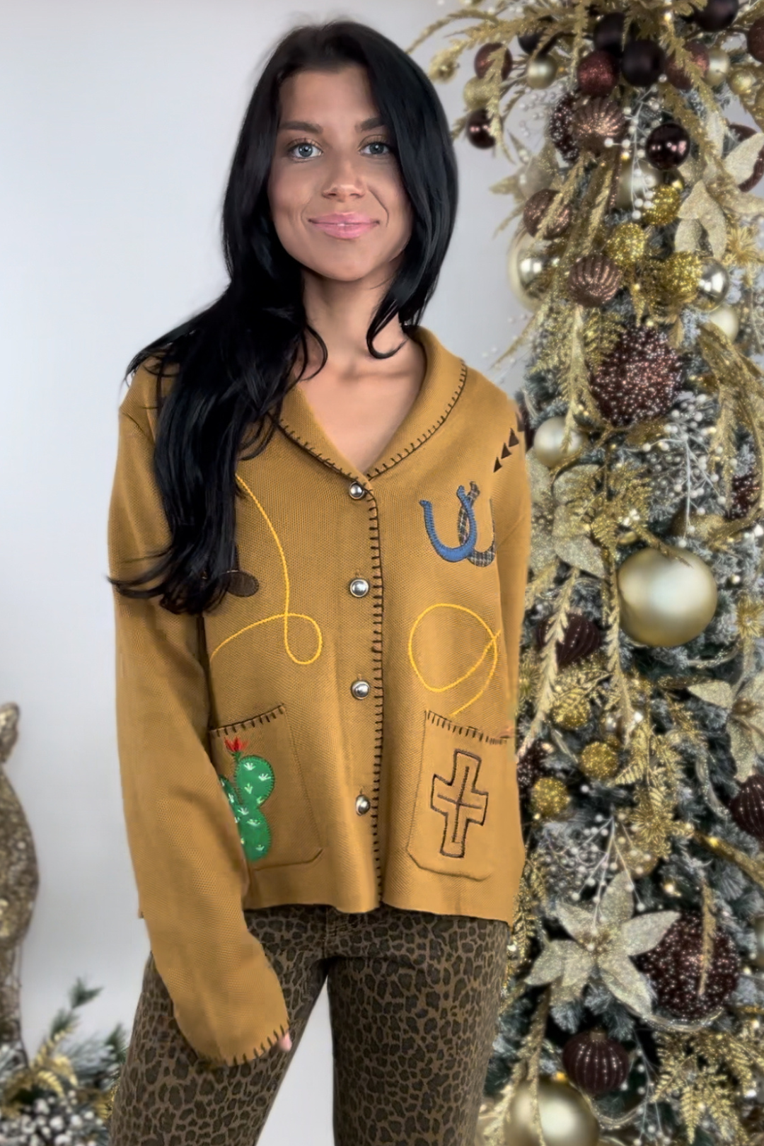 Desert Horizon Embroidered Jacket