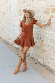 Terracotta Sunset Dress