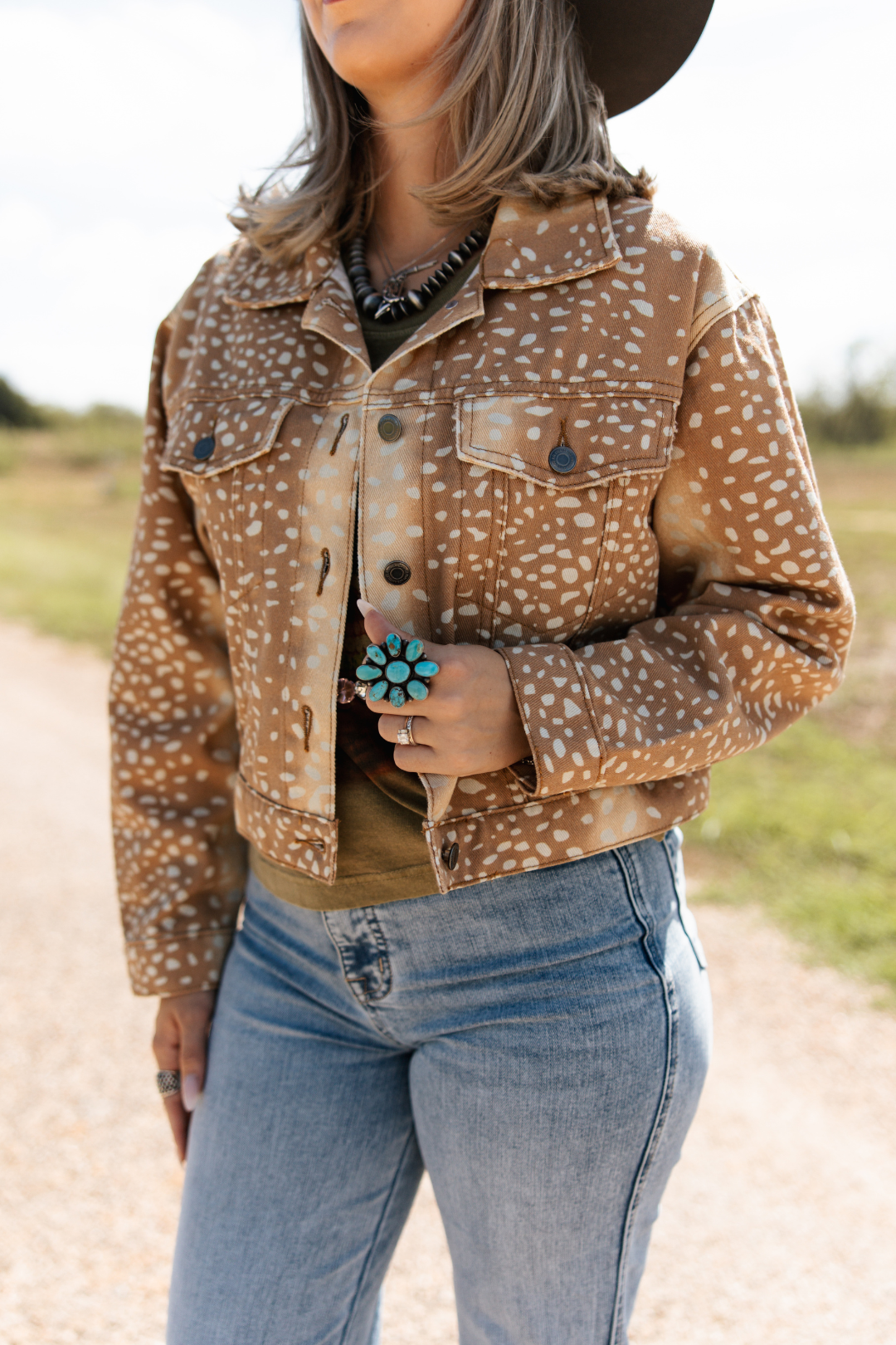 Fawn Over You Denim Jacket