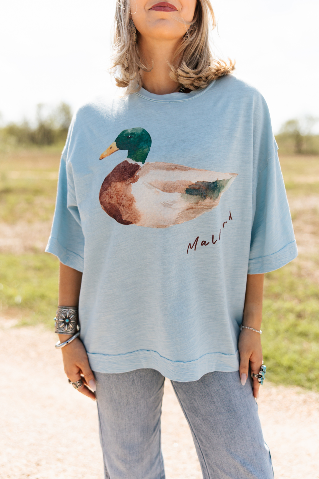 Blue Sky Mallard Tee