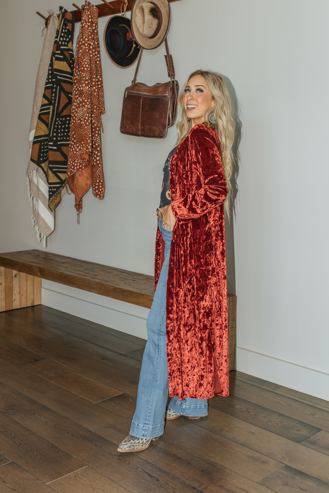 Santa Fe Velvet Duster