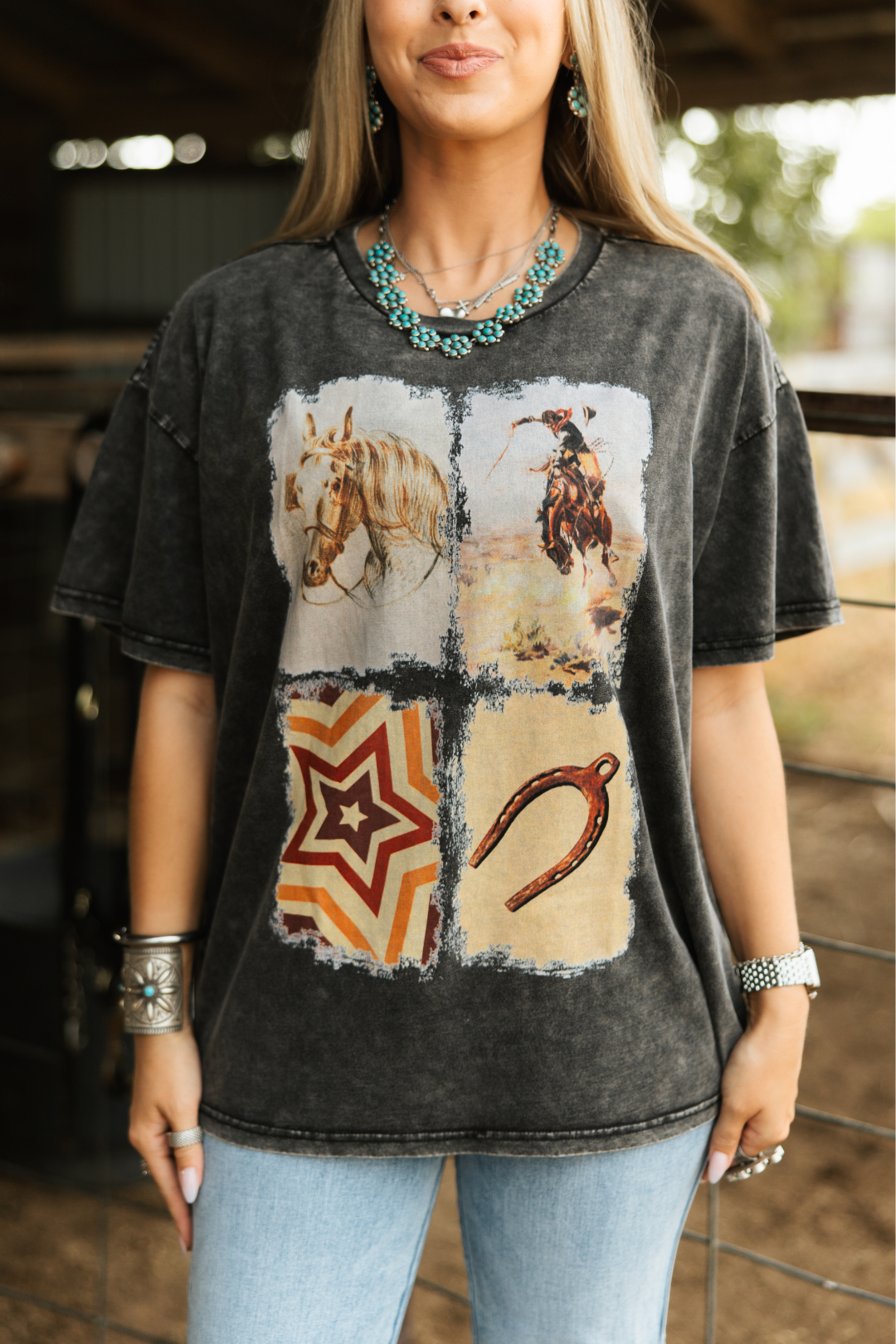 Raised on Western Tee