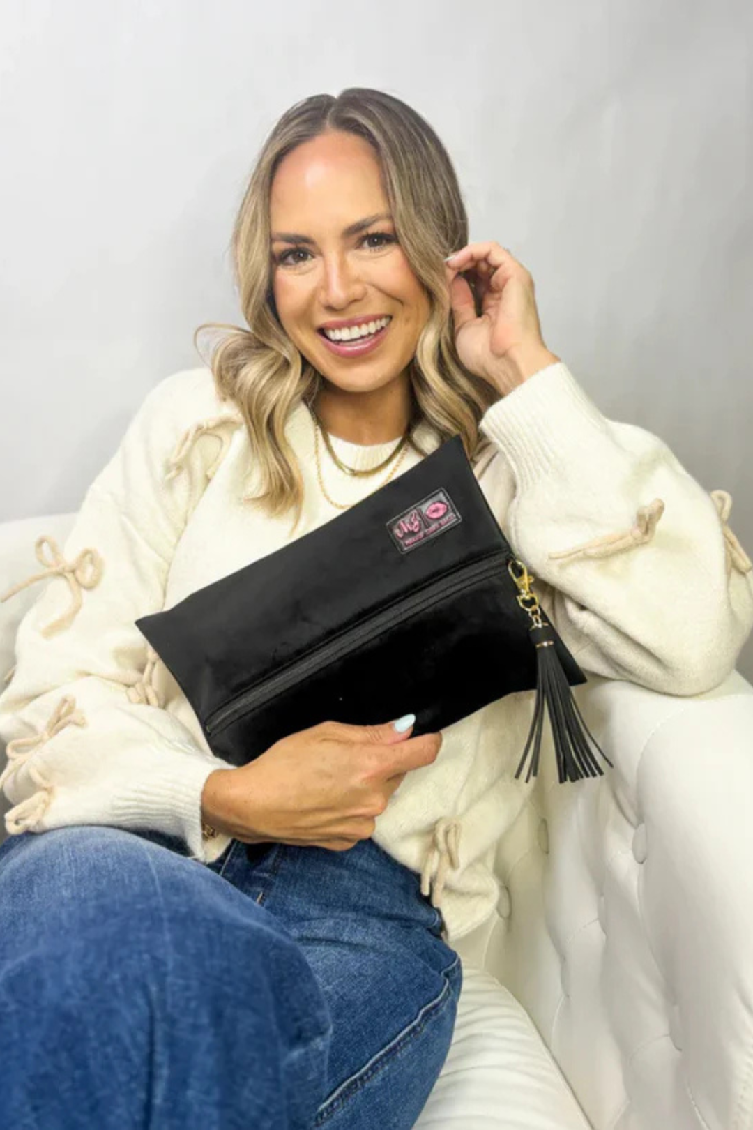 Audrey Hepburn Makeup Junkie Travel Bag