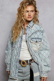 Mesa Aurelia Quilted Shacket