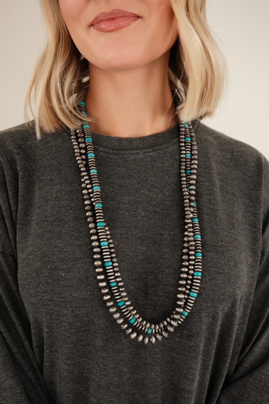 Canyon Spirit Triple Strand Necklace