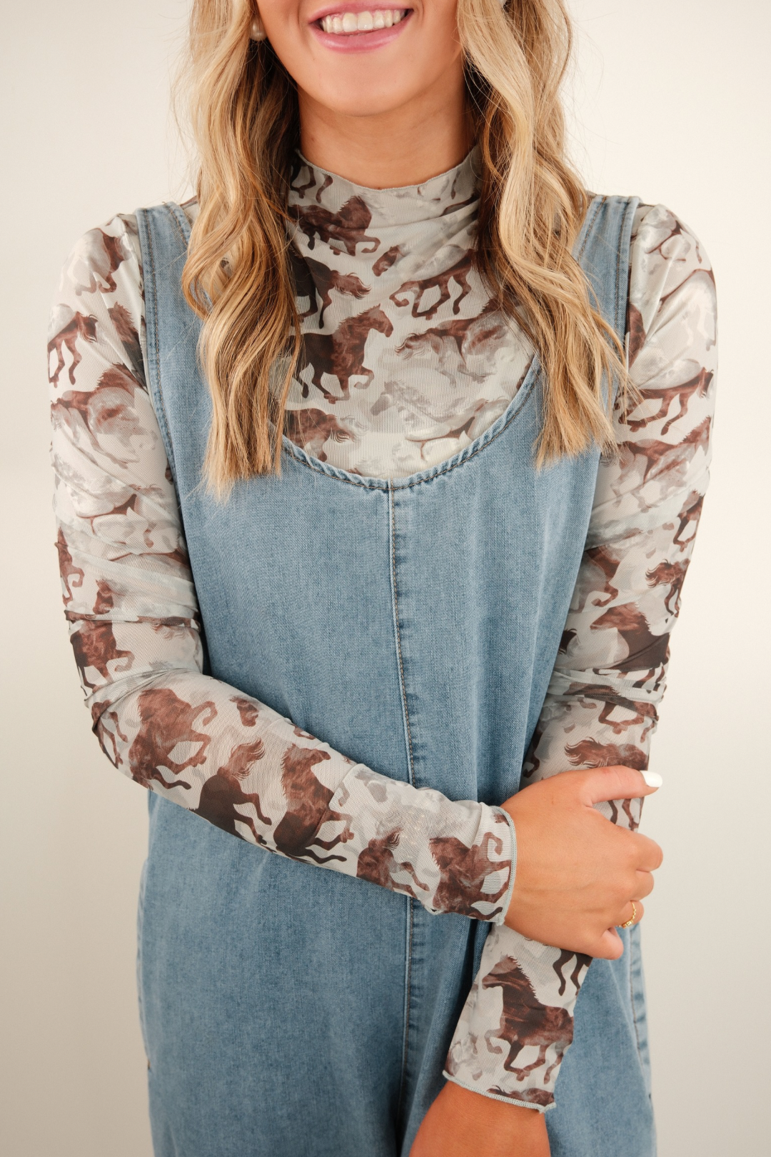 Mustang Run Mesh Top