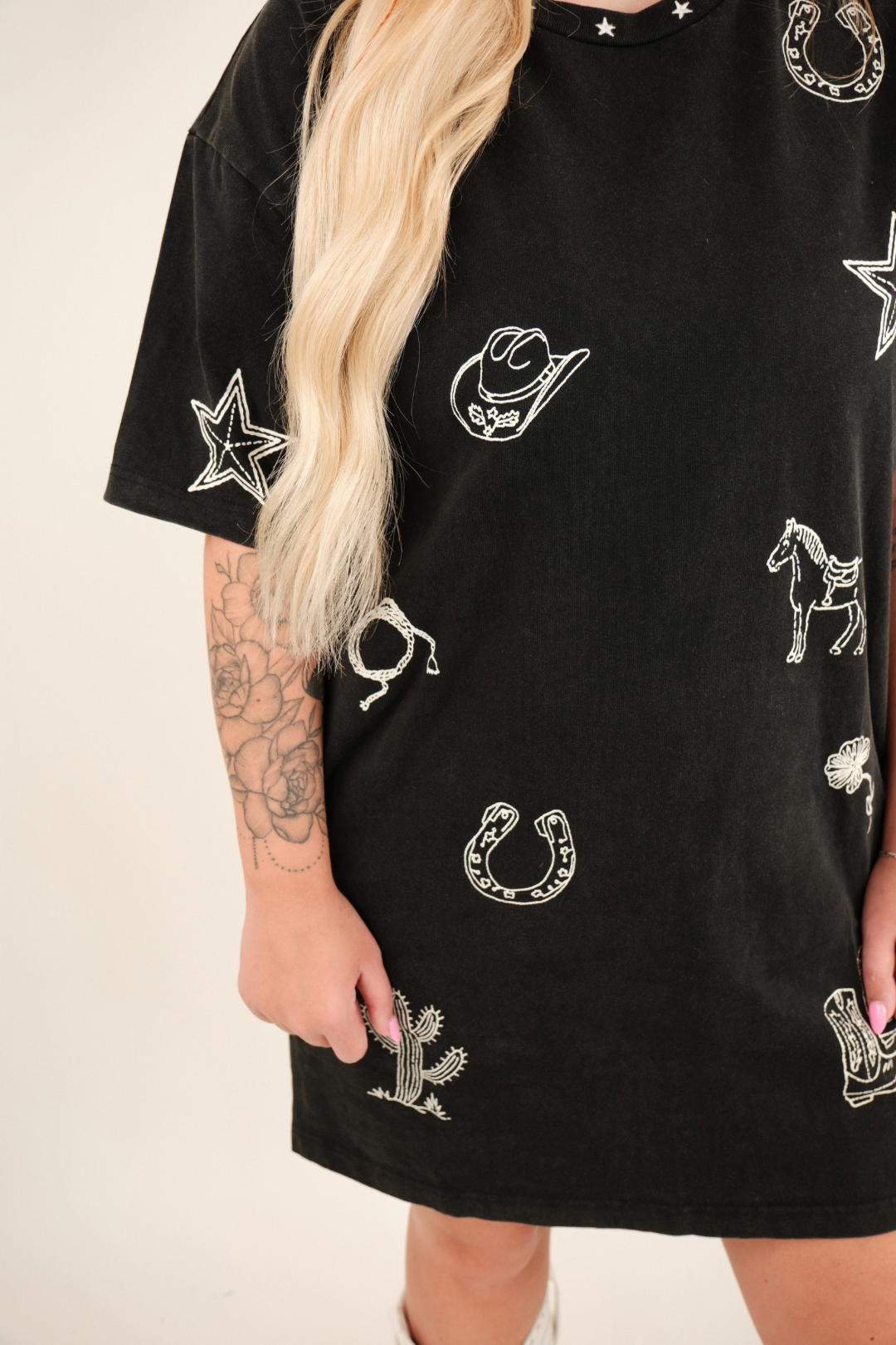 Stardust Trail T-Shirt Dress