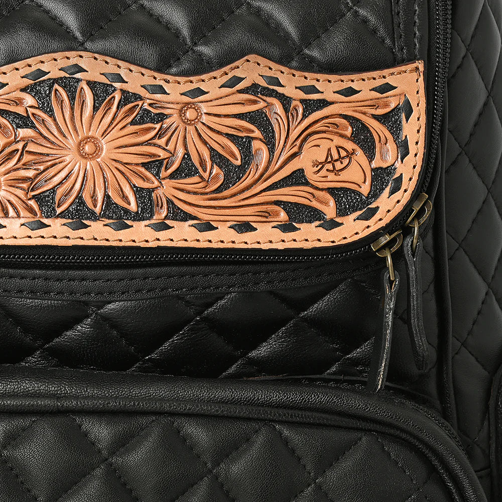 Dakota Quilted Leather Backpack
