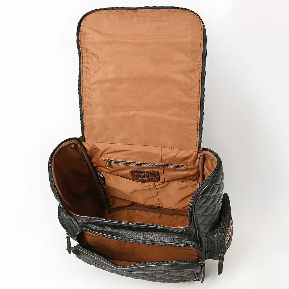Dakota Quilted Leather Backpack