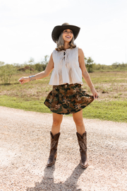 Backroads & Blossoms Skirt