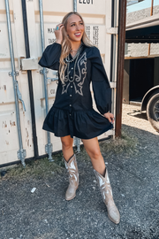 Saddle & Stitch Dress