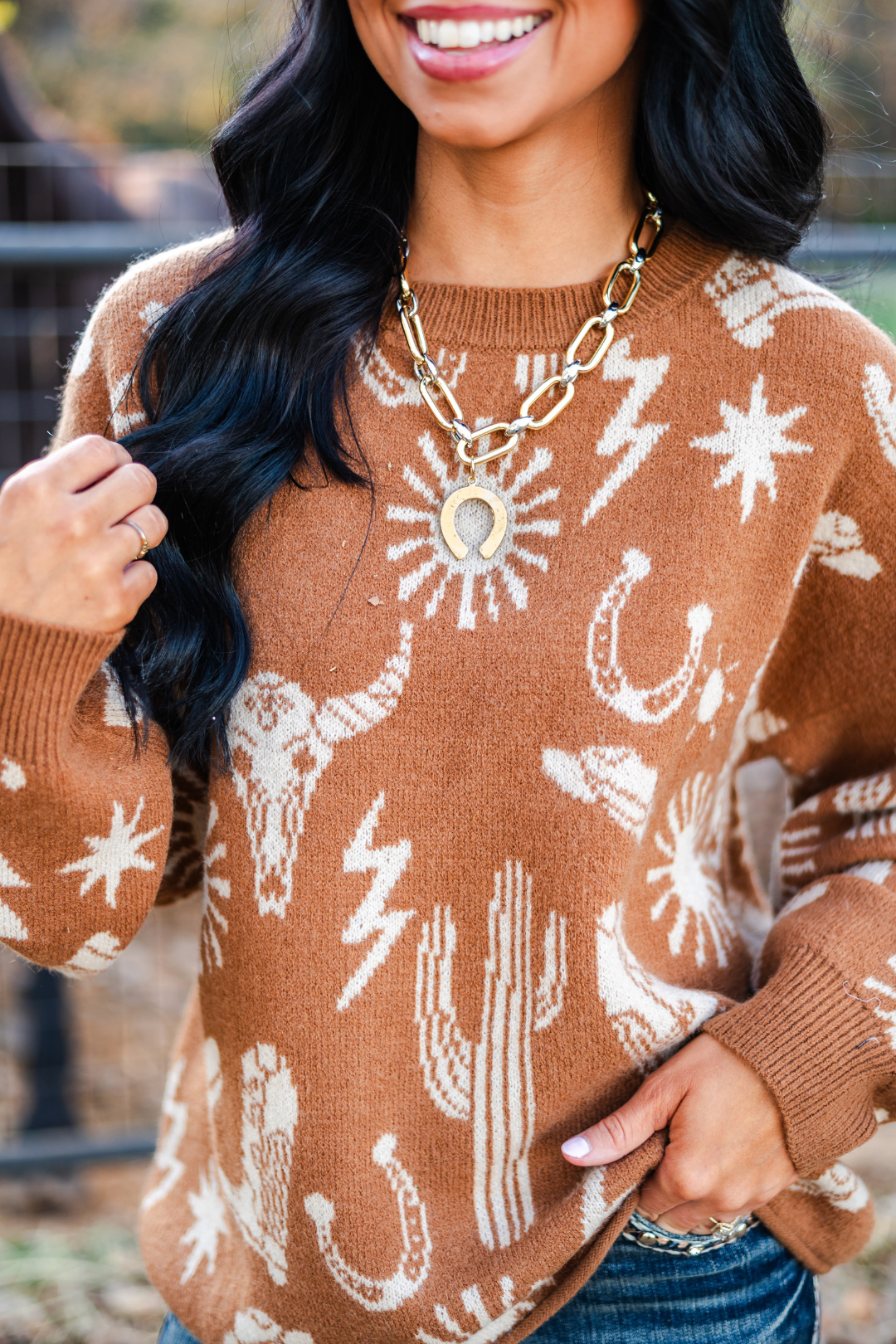 Desert Sky Knit Sweater