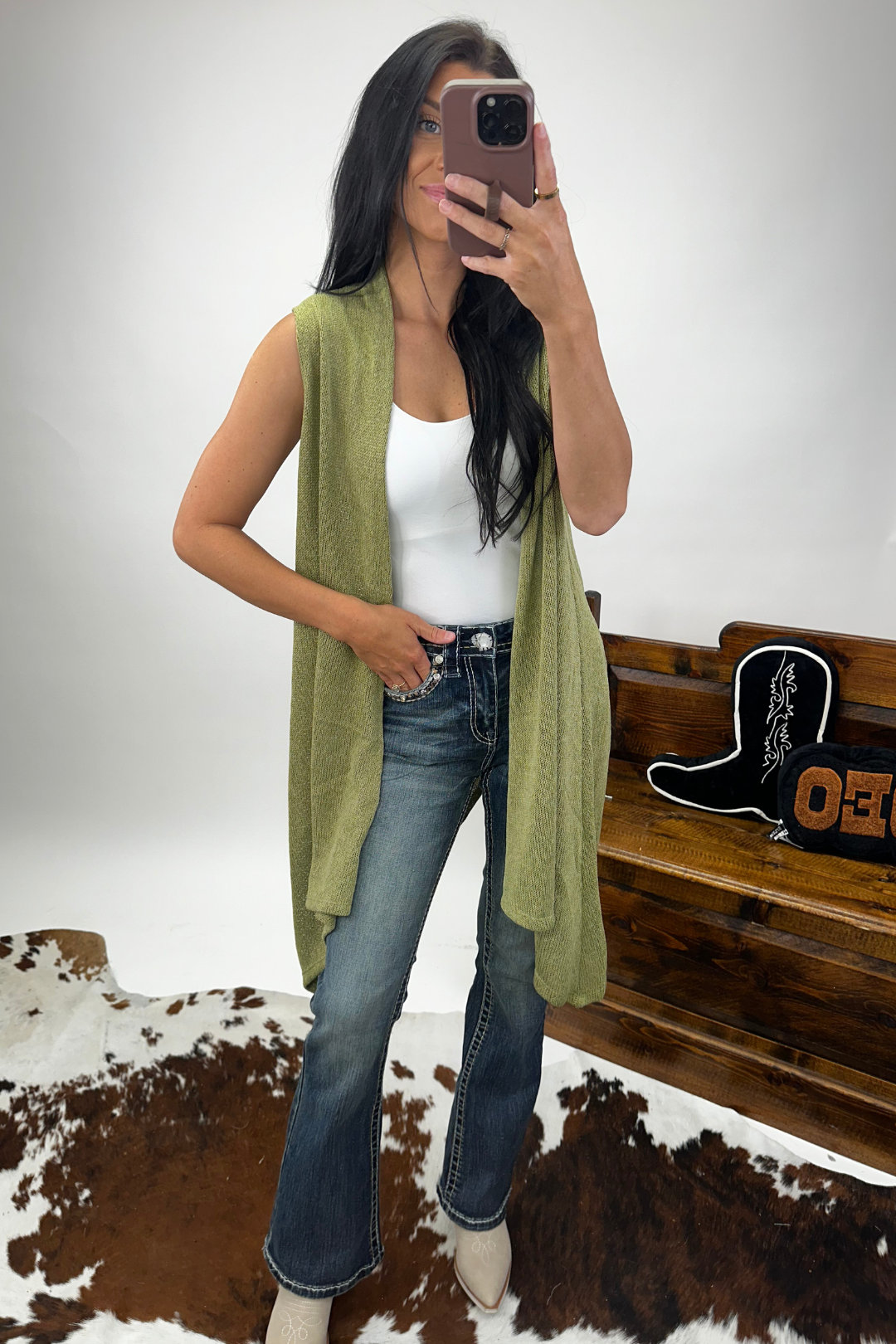 Mesa Drift Lightweight Knit Vest