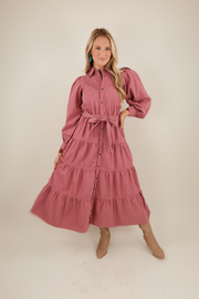 Dusty Rose Range Dress
