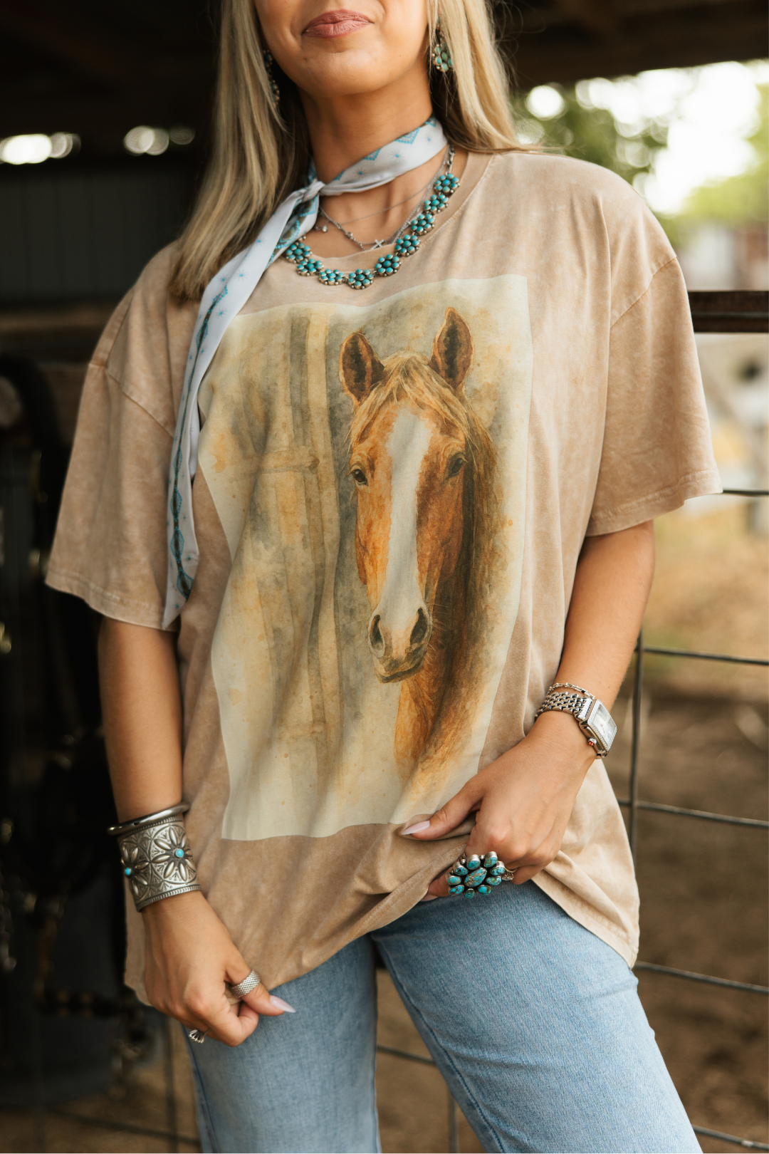 Old Soul Horse Tee