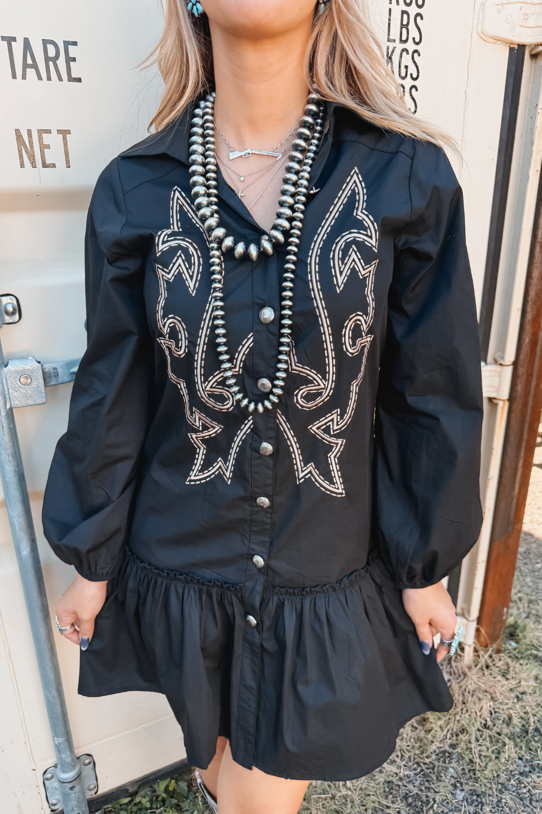 Saddle & Stitch Dress