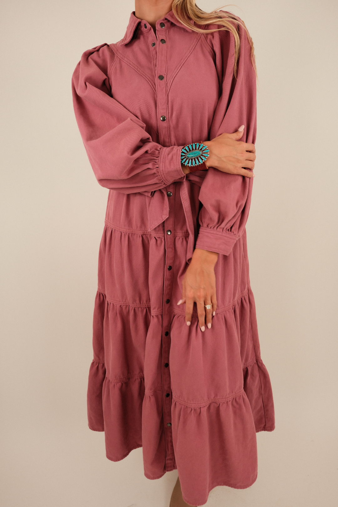 Dusty Rose Range Dress